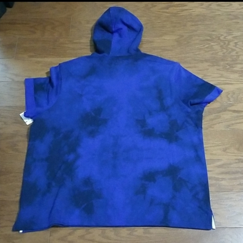 🔥NEW! Athletic Works Navy Tie-Dye Hoodie sz XXL NWOT - Picture 7 of 12